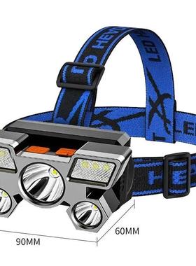 Powerful Rechargeable Head Flashlight for Fishing Led Headla
