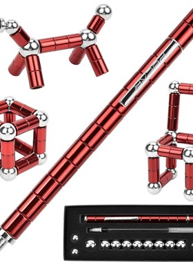 Magnetic Metal Fidget Pen Toys Multifunctional Gift Deformab