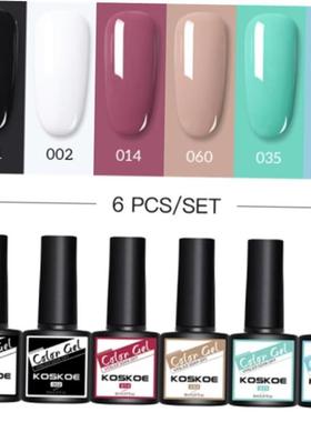 Nail Polish Gel Set Nails Hybrid Gel Vernis Semi 指甲油凝胶1