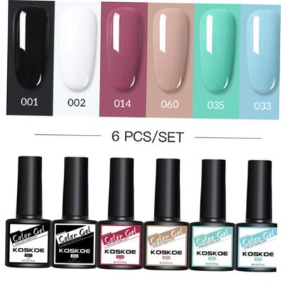 Nail Polish Gel Set Nails Hybrid Gel Vernis Semi 指甲油凝胶1