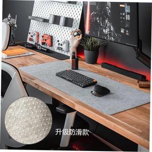 XXL Table mouse Desk Computer Office Large mat pad Felt Wool