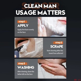 Shave Gel Foam Gentle Moisturizing Shaving Cream For