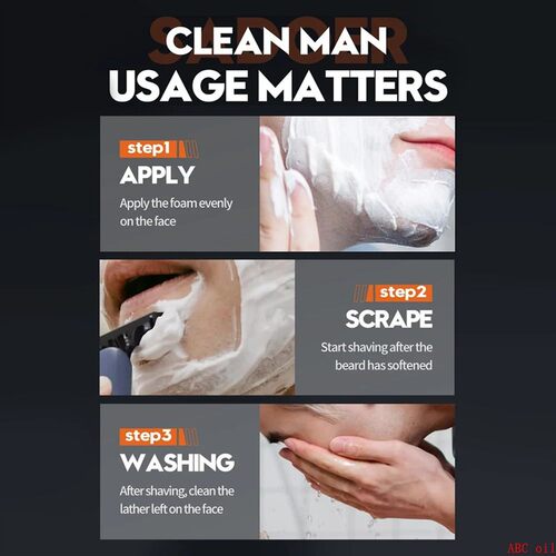 Shave Gel Foam Gentle Moisturizing Shaving Cream For