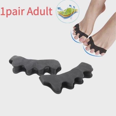1 Pair Toe Separator Flexible Finger Spacer Toe Separating S