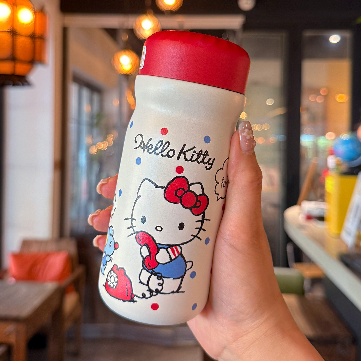 HelloKitty高颜值保温保冷随手杯