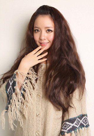 假发长卷半头套d自然玉米烫女士长发蓬松发型长卷发女
