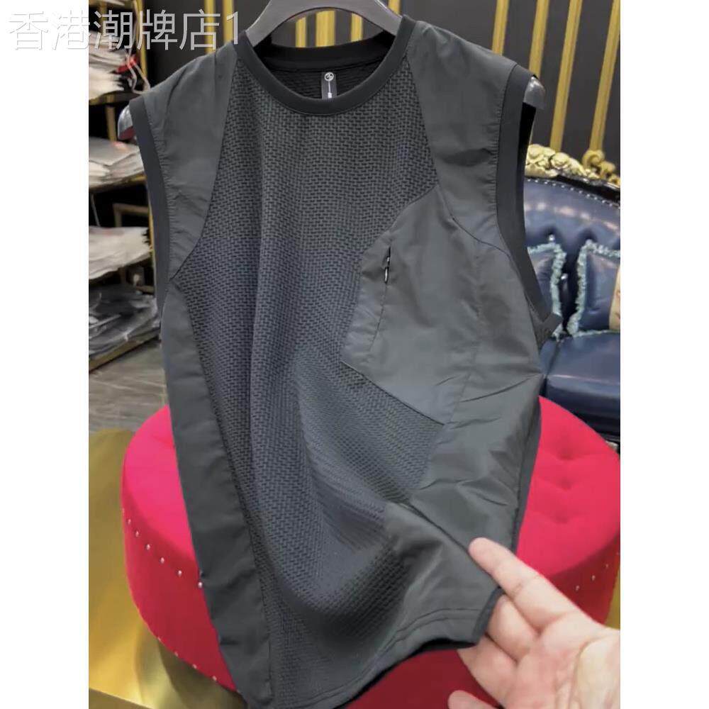 出口美国⭐Chrisma Katch~冰丝背心2026无袖背心速干夏季新款T恤