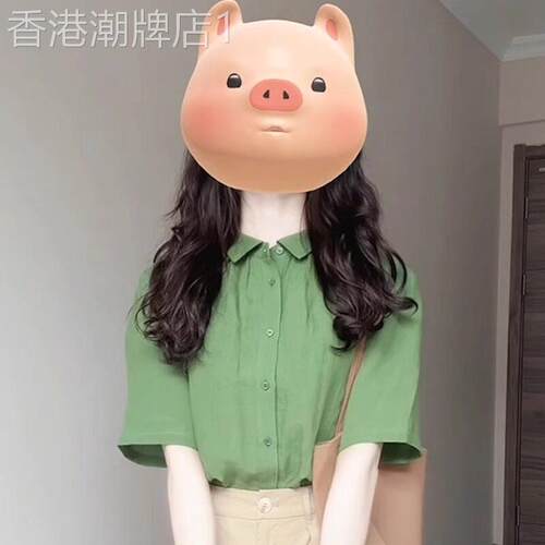 法式气质绿色短袖衬衫女夏季2025新款高级感轻奢衬衫休闲百搭上衣