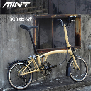 小轮车mint便携学生车 2024款 six 6速 MINT国产小布折叠车BOB