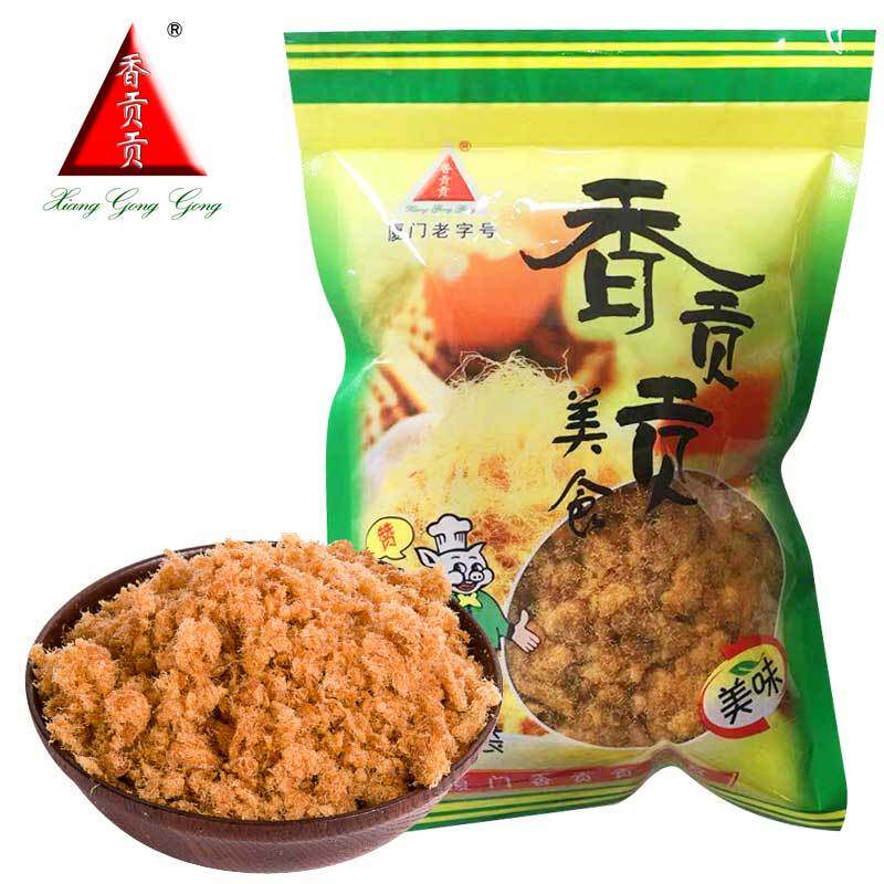 香贡贡厦门老字号特产现炒油酥肉松200g儿童营养零食寿司猪肉松