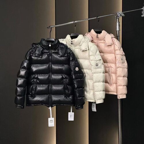 亮面羽绒服男女情侣装25新款小个子连帽短白鸭绒抗寒超厚保暖外套