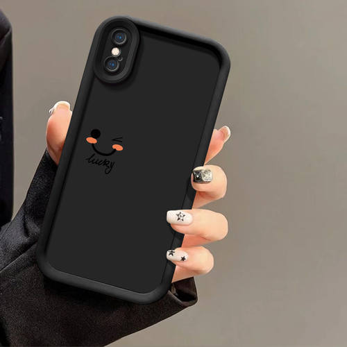 适用苹果xsmax手机壳A2104软硅胶iPhonexr保护套A2108全包边防摔xsmas个性pgxs创意ip10x磨砂A1865简约男女潮