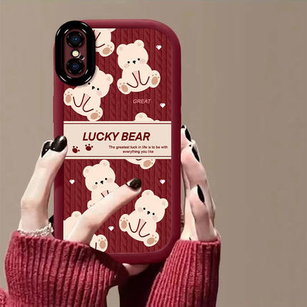 适用苹果xsmax手机壳A2104软硅胶iPhonexr保护套A2108全包边防摔xsmas个性平果xs创意ip10x卡通可爱A1865女款