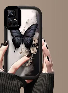 红米note11pro手机壳新款redminote11软硅胶nt11pro+保护套5g镜头全包防摔小米n0te11tpro个性创意11tpro女潮