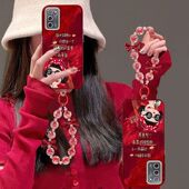 创意PFVM10卡通0pp0a55新年款 oppo a55手机壳pemm00软硅胶opa55s保护套5g全包边防摔opopa56个性 oppora55女潮