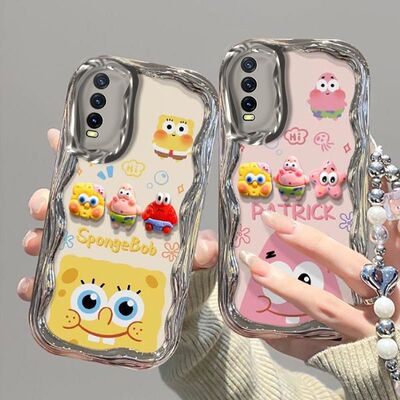 电镀奶油纹vivoy30手机壳
