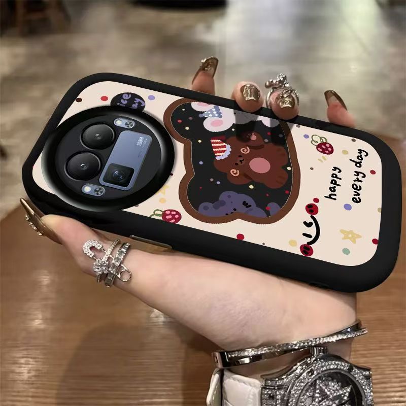 realmegt8pro手机壳RMX5200卡通软硅胶oppo真我gt8保护套5g镜头全包防摔RMX6699个性创意realme gt8可爱女款