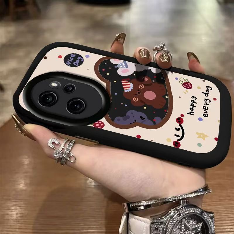 适用华为荣耀100pro手机壳maa-an10卡通软honor100保护套镜头全包防摔maa一an00个性创意荣誉100por可爱女款