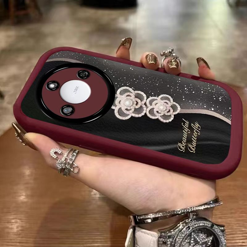 适用华为荣耀x60pro手机壳brp-anoo软硅胶honorx60保护套5g镜头全包防摔brc一an00个性创意荣誉x60i网红女款