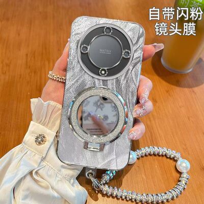适用华为荣耀x40手机壳支架rmo-anoo软honor x40i保护套5g镜头全包防摔dio一an00个性创意荣誉x40gt简约女款