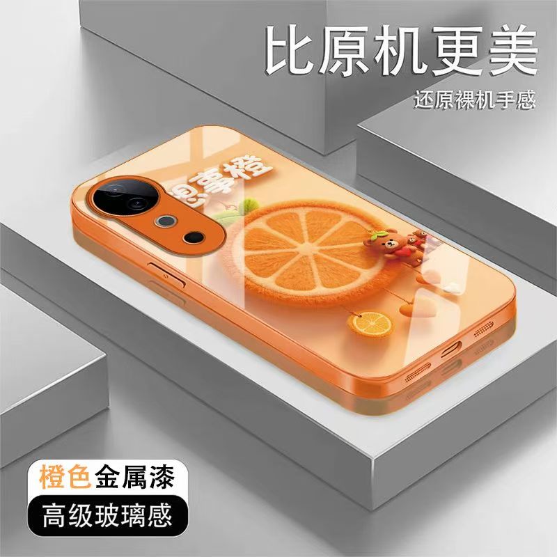 vivo s19pro手机壳高级感V2362A玻璃viv0s19保护套5g镜头全包防摔V2364A个性创意vlvos19卡通vovis19por女款