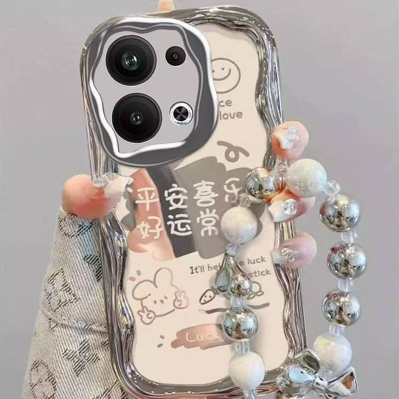 oppo reno8手机壳电镀PGBM10软opreno8pro保护套5g镜头全包防摔PGAM10个性创意0pp0reno8pro+卡通PFZM10女款