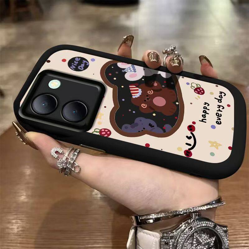 vivo y78手机壳V2278A软硅胶viv0y78+保护套5g镜头全包防摔V2271A个性创意vlvoy78十卡通可爱vivo丫78女新款