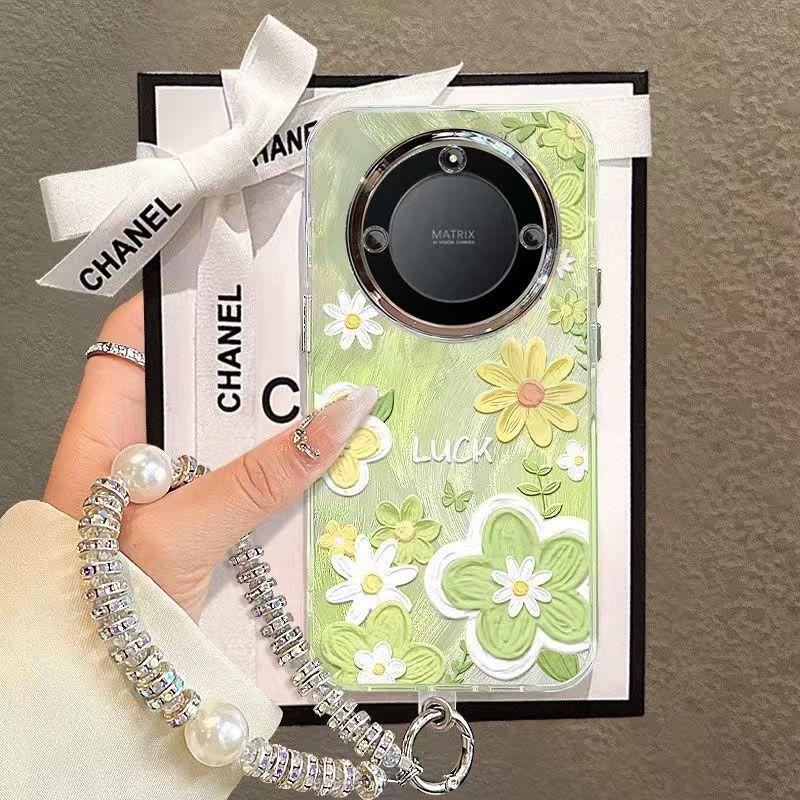 适用华为荣耀x40手机壳小清新rmo-anoo软硅胶honorx40i保护套5g镜头全包防摔dio一an00个性创意荣誉x40gt女款