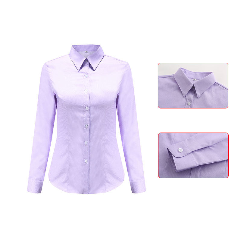 中国工作服女式衬衣夏季