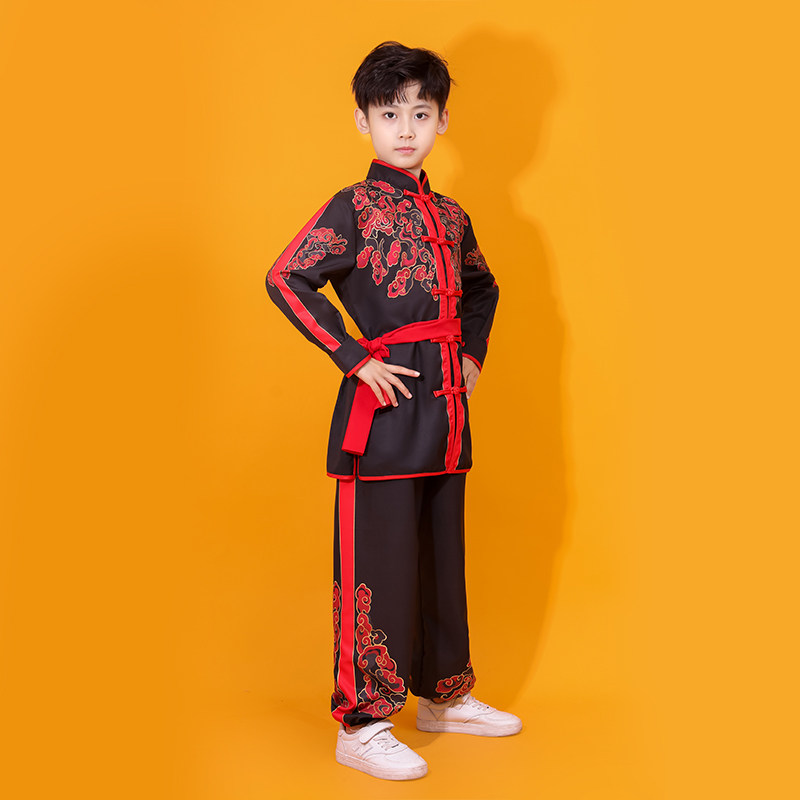 儿童武术服武术操表演服校运会演出服啦啦操服打鼓服训练服舞龙服