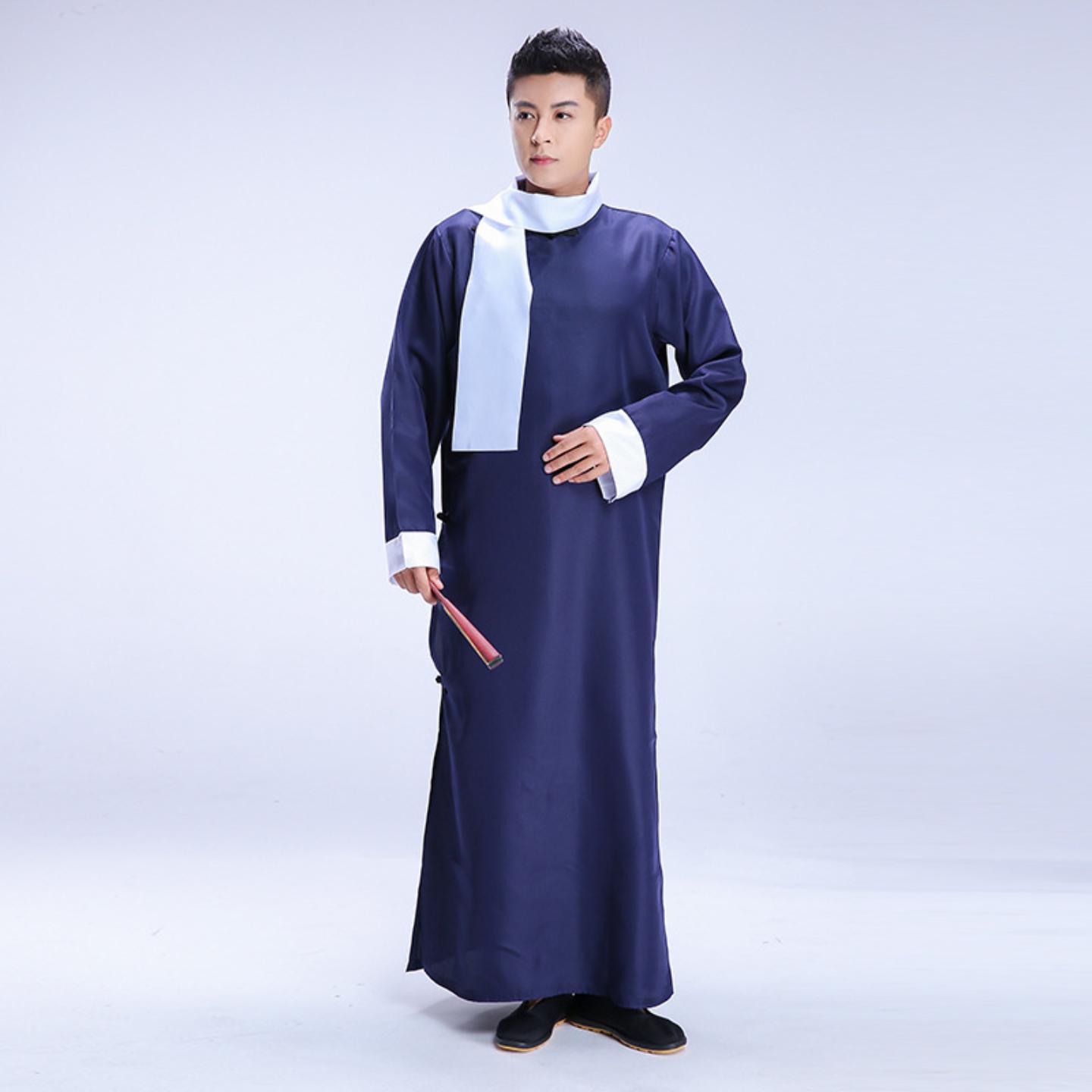 相声服装演出服大褂表演服中式
