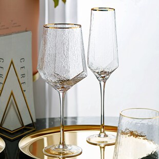 2Pcs Wine Party White Champagne Coupes Cocktail Glass Champa