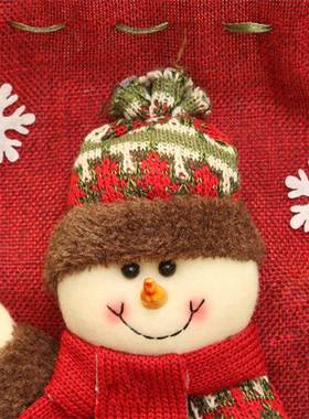 1Pc Christmas Packing Gift Bag Santa Claus Snowman Elk Candy