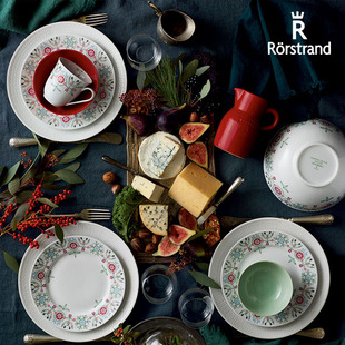 系列SwedishGrace 瑞典Rorstrand冬季 Winter陶瓷餐盘家用饭碗杯子