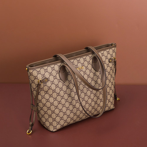 路易CITEX LV官方旗舰店正品单肩大包包女士2024新款高级感真皮通