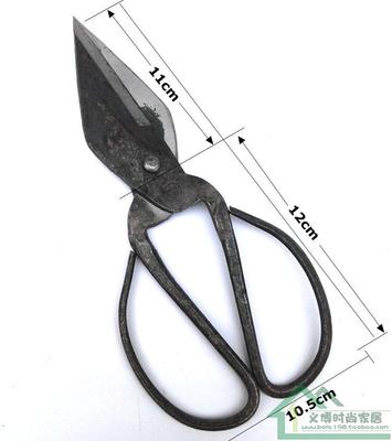 老式刀房大头剪剪家用哈厨大号碳钢剪刀J杀鸡多功能厨房剪刀鸭i.