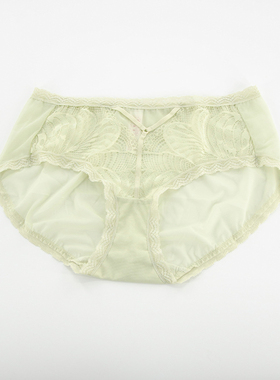 奥丽侬性感蕾丝内裤女OK3796中腰大码女士平角裤OW8795 8796 8797