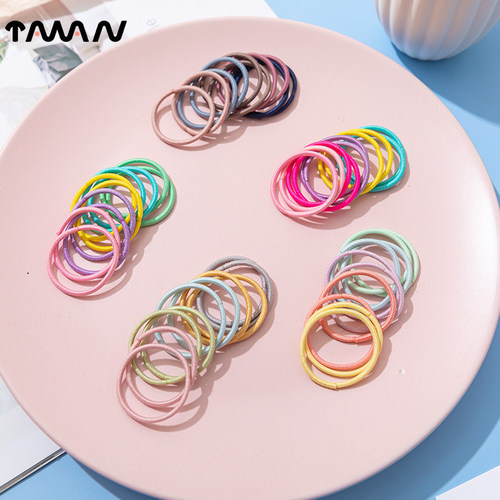 宝宝婴幼儿童彩色橡皮筋不伤发编手链材料发圈扎头发头绳胶圈发饰 - 封面