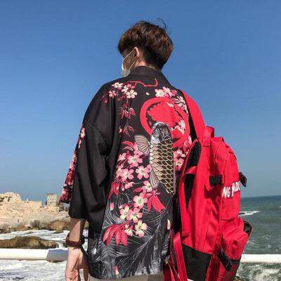 menclothes夏季ki道袍男