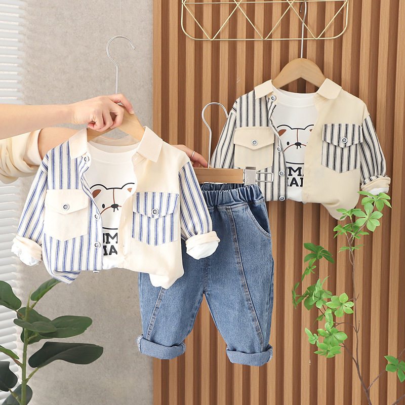 外贸童装幼儿园外出服男