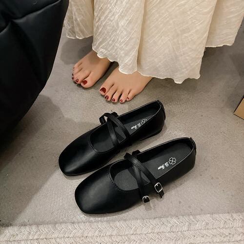 shoeswomen春秋新款法式