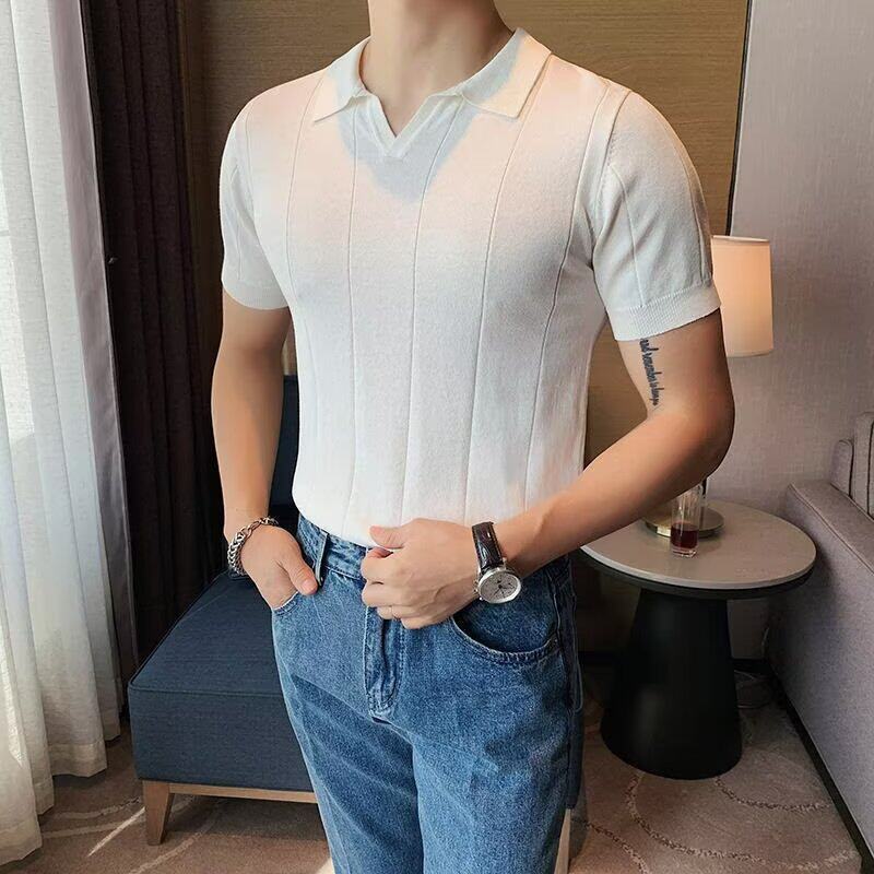 menclothes高端冰丝短袖