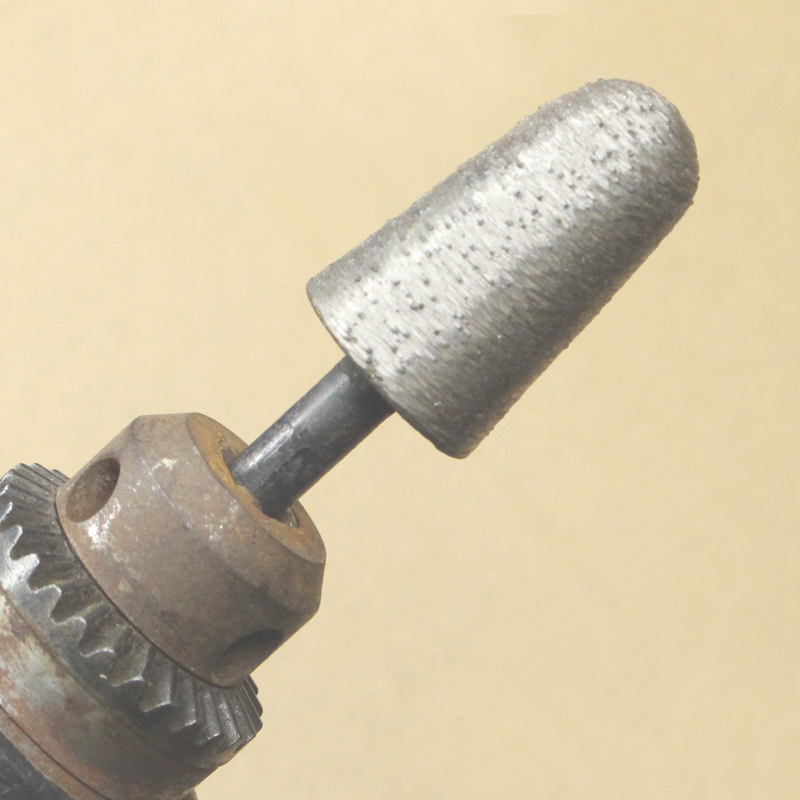 烧结金刚石磨头圆顶锥形磨t棒全金刚砂耐磨石材大理石陶瓷雕刻打