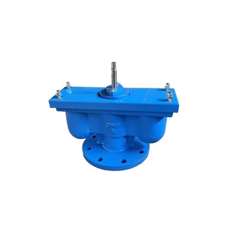 QB2双口快速排气阀自来水管道自动双口排气阀铸铁法兰双口排气阀