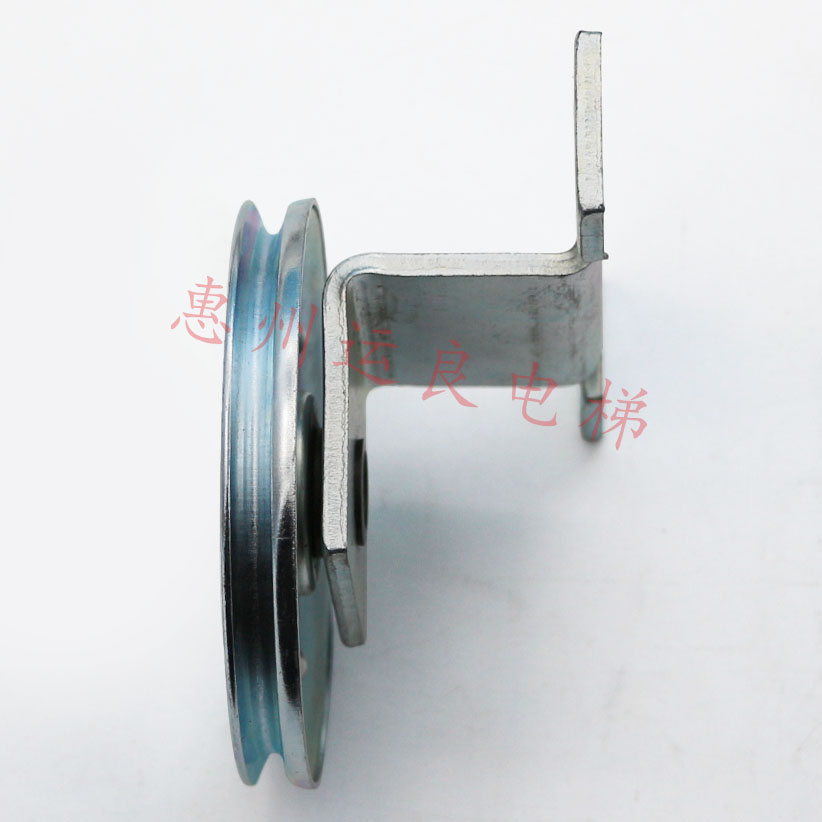 惠州运良电梯门头钢丝绳轮厅YA139C23F6G01轮子90直径161绳轮组件