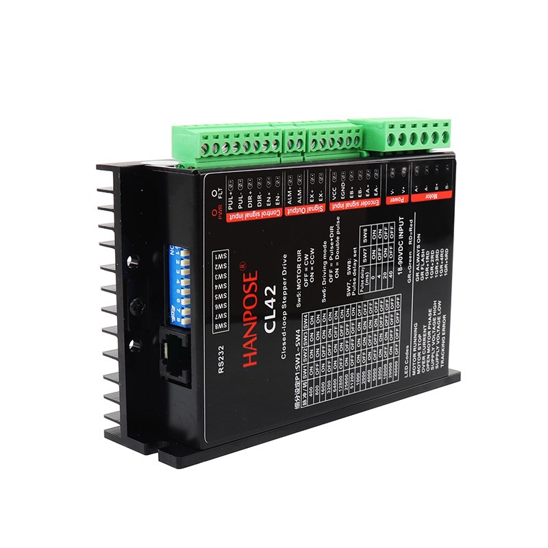 CL42直流闭环步进电机驱动器 低成本高速大力矩 两相闭环控制板