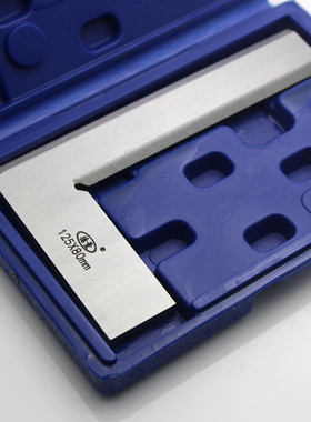 刀口角尺刀口尺木工90度高精度淬火碳钢刀口型直角尺1级20030050C