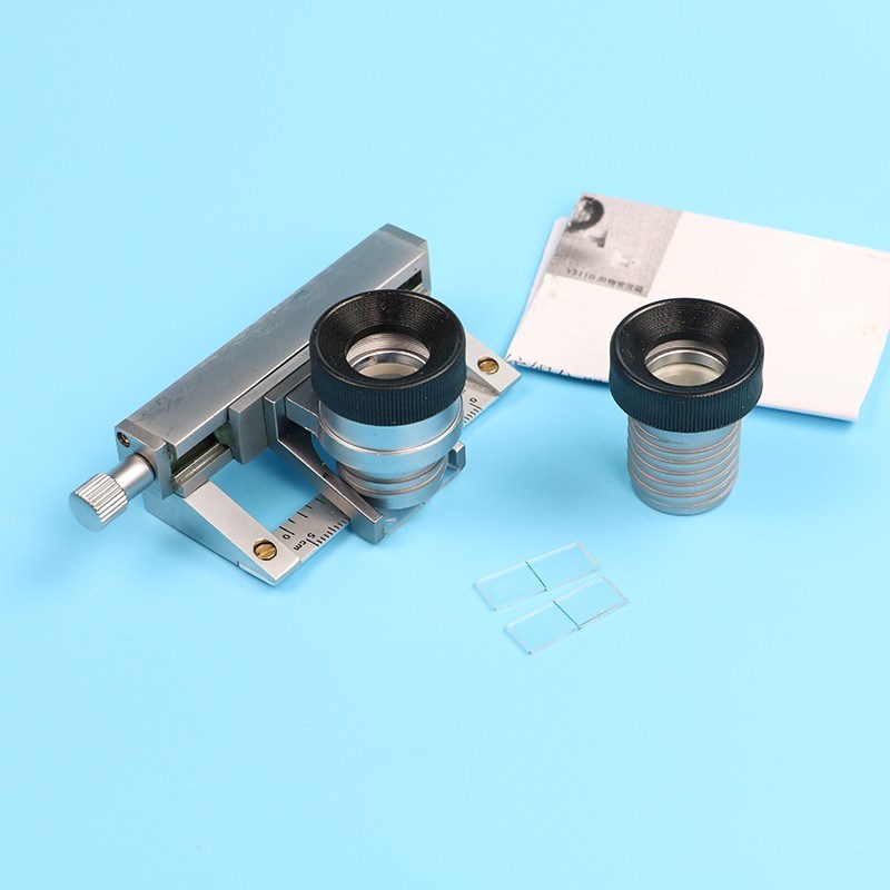 Y511B纺织物面料密度镜双镜头10倍20倍放大镜经纬仪纬Y密仪目数镜