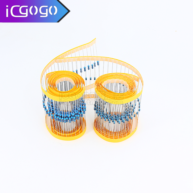 1/6W 1/4W 直插电阻 3.3K 3.6K 3.9K 4.3K 4.7K 5.1K 千欧 1% 5%