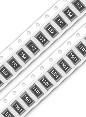 1.5K 贴片电阻 精度5%/1%丝印152/1501/18B 0603 0805 1206 2512